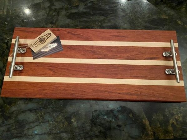 South American Jatoba and Hard Maple Charcuterie Board