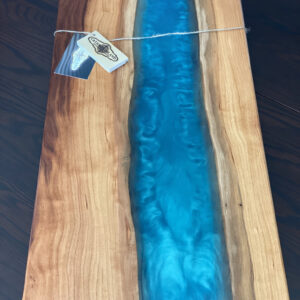 Live Edge Cherry Epoxy Charcuterie Board