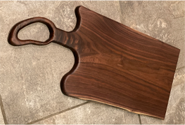 Live Edge Walnut Charcuterie Board