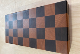 Cherry and Walnut End Grain Cutting / Charcuterie Board