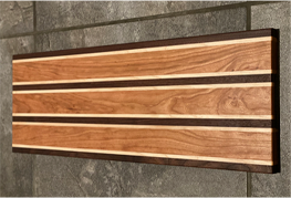 Cherry, Walnut and Hard Maple Charcuterie Board