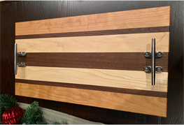 Walnut, Maple and Cherry Charcuterie Board