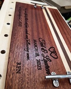 Custom Engraved Charcuterie Board
